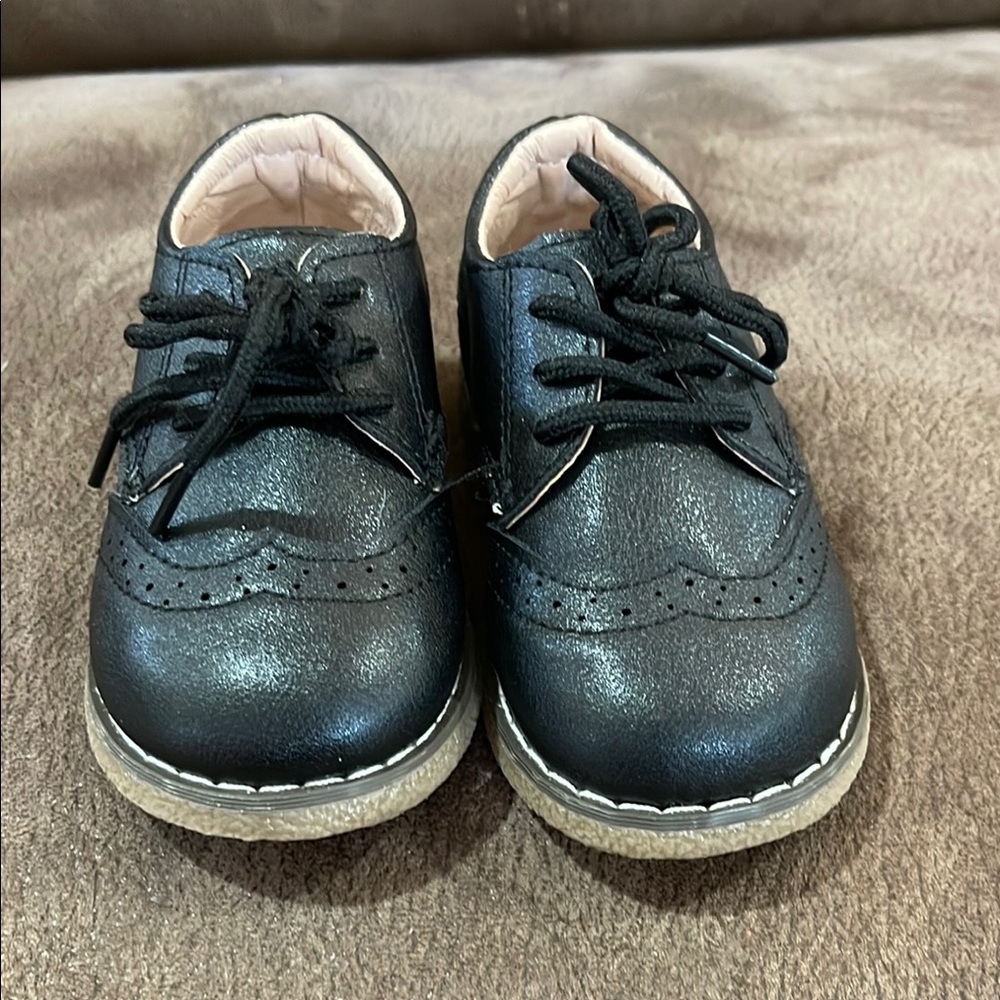 Classic Black Kids Shoes